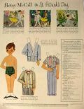 1958 Betsy McCall Paper Dolls ~ Sandy on St. Patrick's Day