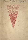 1895 Colgate & Co. Booklet ~ Ninety Tons of Rose Leaves