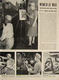 1944 Edna Reindell Paints Women at War ~ Article & Photos