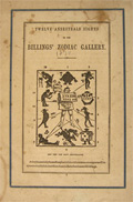 1874 Josh Billings Zodiac Gallery ~ Scarce!