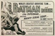 Batman & Robin 1949 Vintage Movie Ad