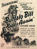 Buffalo Bill Rides Again, Richard Arlen 1947 Movie Ad