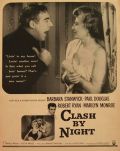 Clash by Night, Barbara Stanwyck 1952 Movie Ad