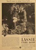Lassie Come Home 1943 Vintage Movie Ad