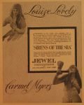 Sirens of the Sea, Louise Lovely 1917 Silent Movie Ad