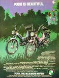 1978 Vintage Puch Moped Ad ~ Puch is Beautiful