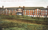 Soldier's Home, Old People's Building ~ Marshalltown, IA Postcard