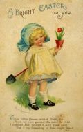 Ellen Clapsaddle Easter Postcard