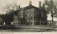 Indianola, IA High School Postcard