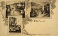 Vintage/Antique Marshall Field, Chicago Postcard