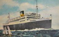 S.S. Argentina Ship Postcard ~ Fred Hoertz