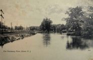 Rockaway River, Dover NJ Postcard