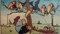 Katzenjammer Kids Folded Postcard