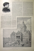 1894 Albany State Capitol Construction ~ Print & Article
