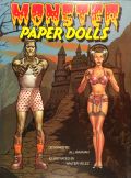 1983 Monster Paper Dolls Booklet ~ Frankenstein, Dracula, Wolfman
