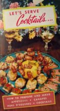 Vintage Cocktail, Appetizer, & Hors D'Oeuvres Recipe Booklet