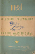 1932 Armour & Co. Recipe Booklet ~ Serving & Preparing Meat