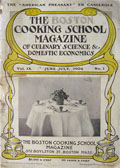 1904 Boston Cooking School Magazine ~ Wedding Cakes