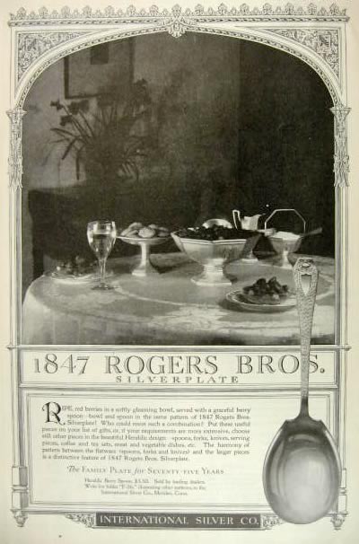 Silver and Flatware: 1847 Rogers Bros Silverware, 1847 rogers bros