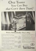 1928 Vintage Toastmaster Toaster Ad ~ Can't Burn Toast