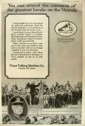 1921 Victor Victrola Ad ~ John Philip Sousa at Willow Grove Park