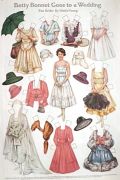 1918 Betty Bonnet Goes to a Wedding (Bride) Paper Dolls
