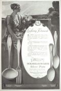 1918 Holmes & Edwards Silverplate Ad ~ Carolina, Newport