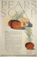 1918 Pears Soap Ad ~ Pleasant To Use