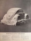 1964 Volkswagen VW Beetle Ad ~ Start From Scratch