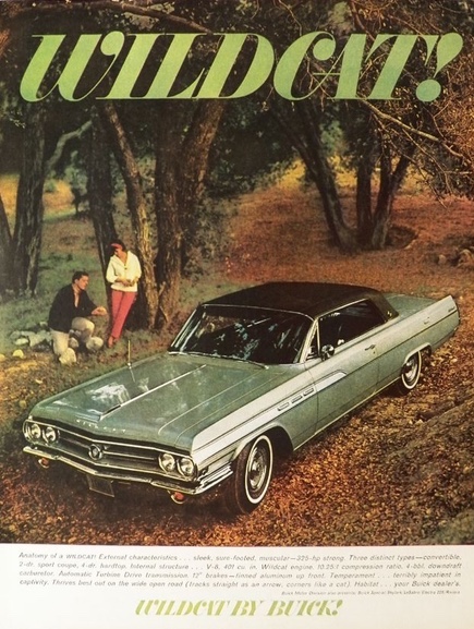 1963 Buick Wildcat Ad