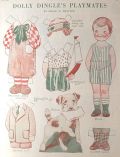 1929 Dolly Dingle Paper Dolls ~ Dolly's Playmates