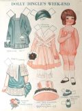 1929 Dolly Dingle Paper Dolls ~ Dolly's Weekend