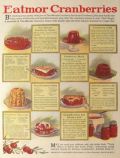 1929 Eatmor Cranberries Ad with Recipes