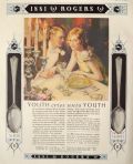 1930 Rogers Silverware Ad ~ Avion & Tempo