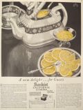 1928 Sunkist Lemons Ad ~ Grated Rind