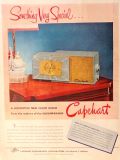 1951 Retro Capehart Clock Radio Ad