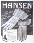 1919 Hansen Driving Gloves Ad ~ Gift of Sentiment