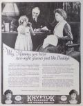 1919 Kryptok Invisible Bifocals Glasses Ad