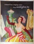 1955 Vintage Maidenform Bra Ad ~ I Dreamed I Was . . .