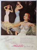 1951 Mojud Lingerie Ad ~ The "Year-Rounder" Slip