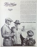 1919 Tom Wye Men's Kint Jacket Ad ~ Golfers