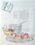 1922 Wesson Oil Ad ~ Boiled Salad Dressing Recipe
