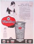 1928 Wheeling Metal Trash Burner Ad