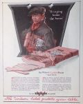 1920 Vintage Wilson's Bacon Ad ~ Bringing Home the Bacon