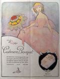 1922 Cashmere Bouquet Toilet Soap Ad