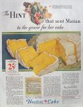 1930 Hostess Cake Ad ~ Pineapple Layer