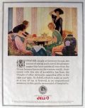 1922 Jello Ad ~ Taking Tea ~ John Newton Howitt