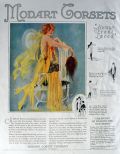 1922 Modart Corsets Ad ~ Henry Vallely Art
