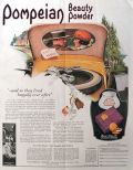 1922 Pompeian Beauty Powder Ad ~ Just Married