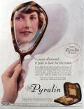 1923 Ivory Pyralin Ad ~ La Belle & Du Barry